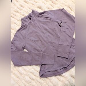 Danskin sporty jacket in lavender